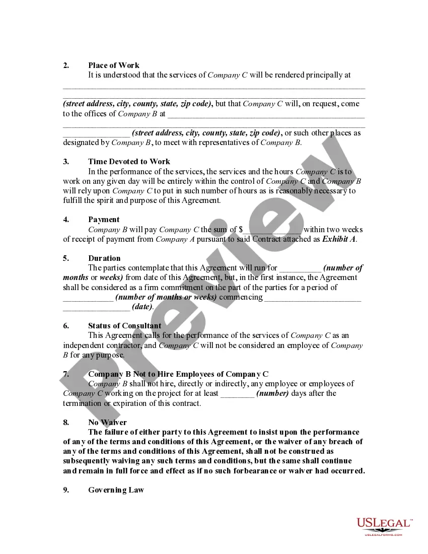 Get Contract Between Consultant and Advertising Agency Preview Contract Between Consultant and Advertising Agency