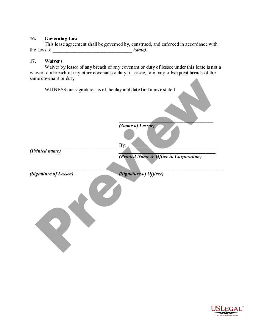 Preview Month to Month or Monthly Rental Agreement of Furnished Apartment