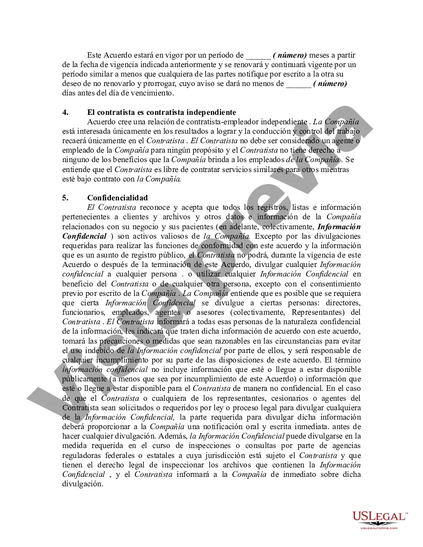 Get Contrato con el reportero literal y transcriptor de registros médicos: la revisión no es responsabilidad del transcriptor Preview Contrato con el reportero literal y transcriptor de registros médicos: la revisión no es responsabilidad del transcriptor