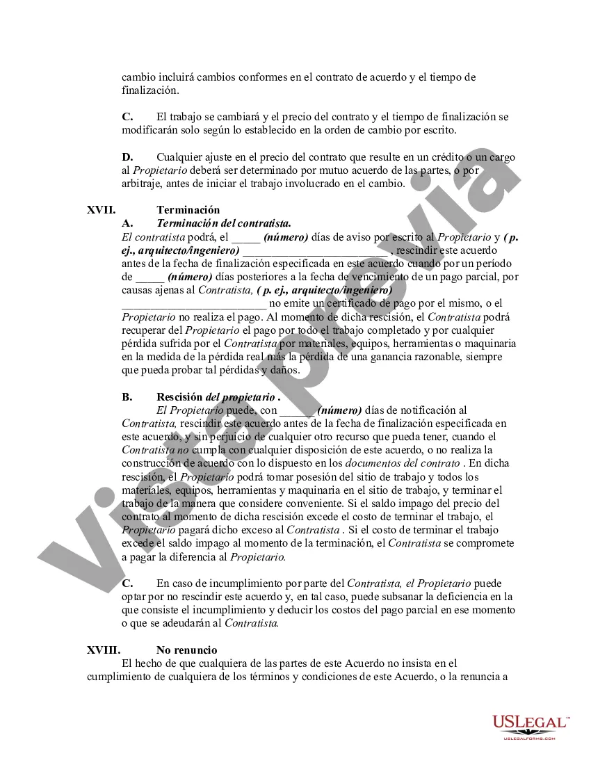 Preview Contrato para la Construcción de un Edificio Comercial