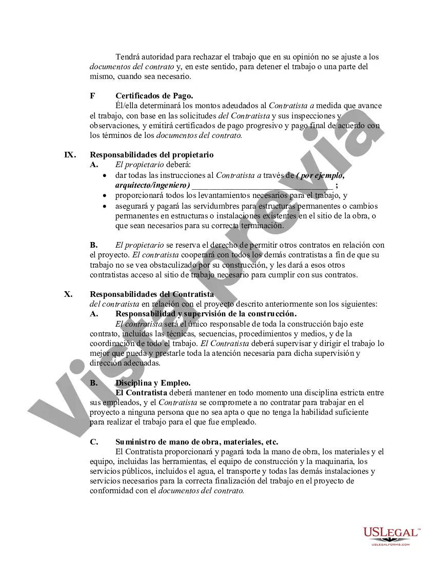 Preview Contrato para la Construcción de un Edificio Comercial