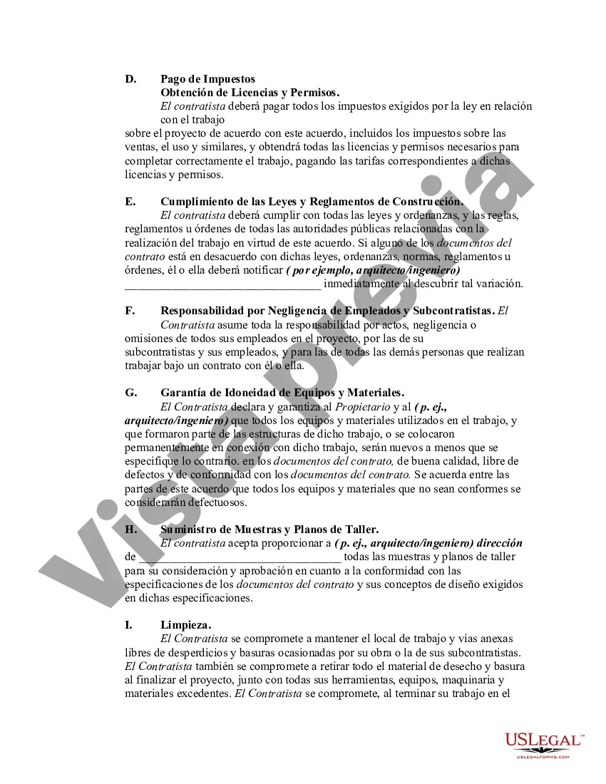 Preview Contrato para la Construcción de un Edificio Comercial