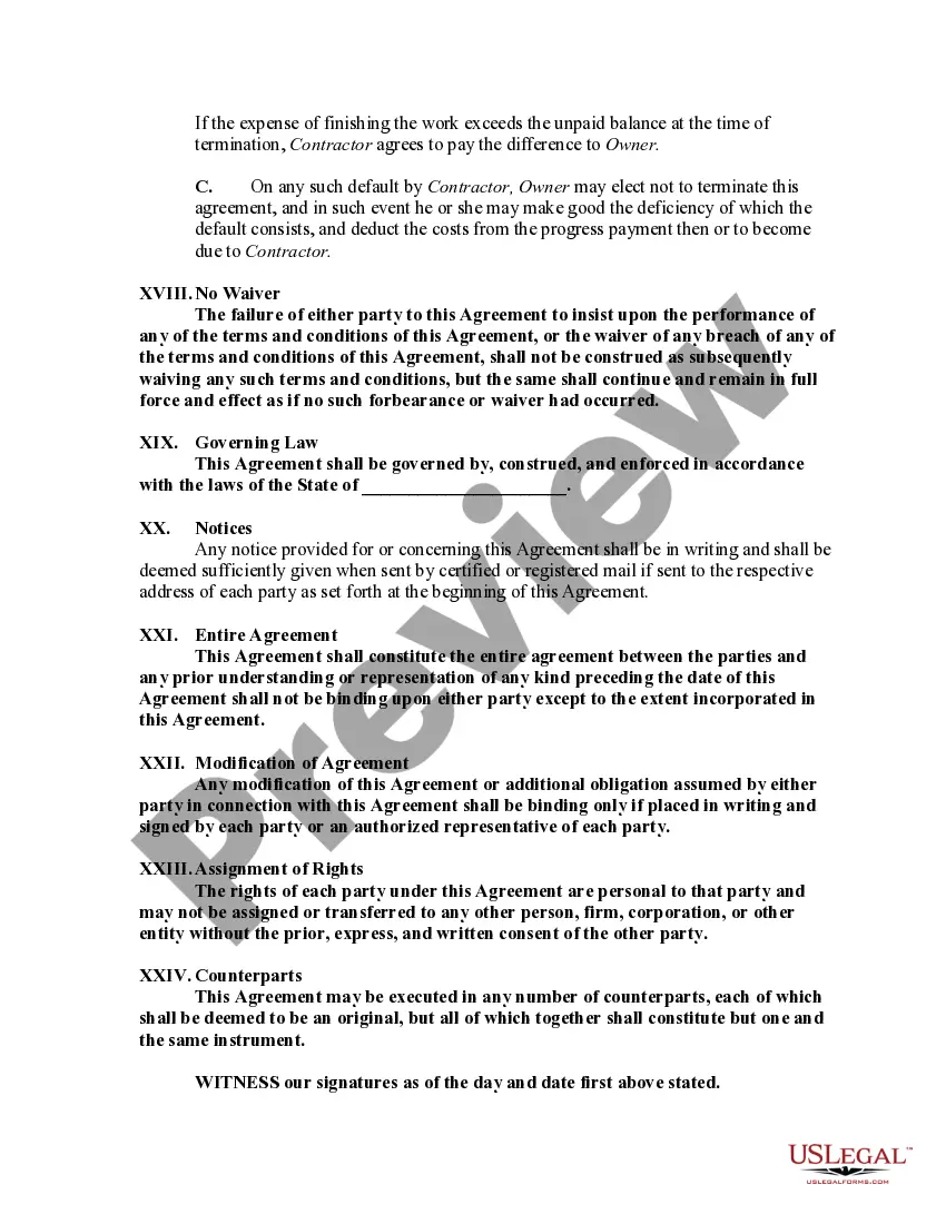 Get Contract for Construction of a Commercial Building Preview Contract for Construction of a Commercial Building