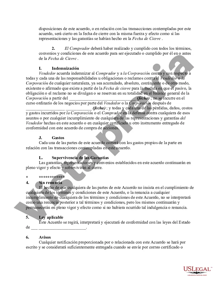 Preview Derecho de preferencia para comprar todas las acciones de la corporación del accionista único