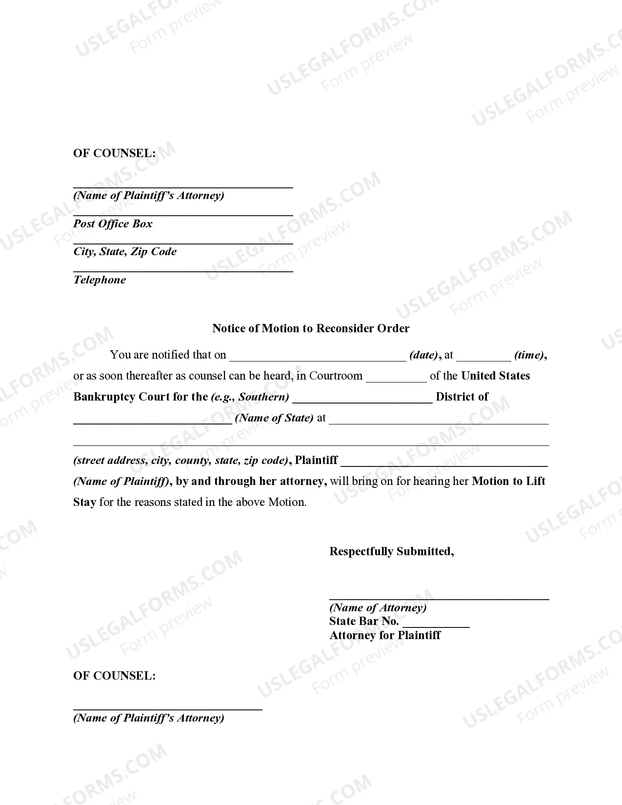 Preview Motion in Bankruptcy Court by Mortgagee to Vacate Stay to Permit Foreclosure of Mortgage on Debtor's Real Property
