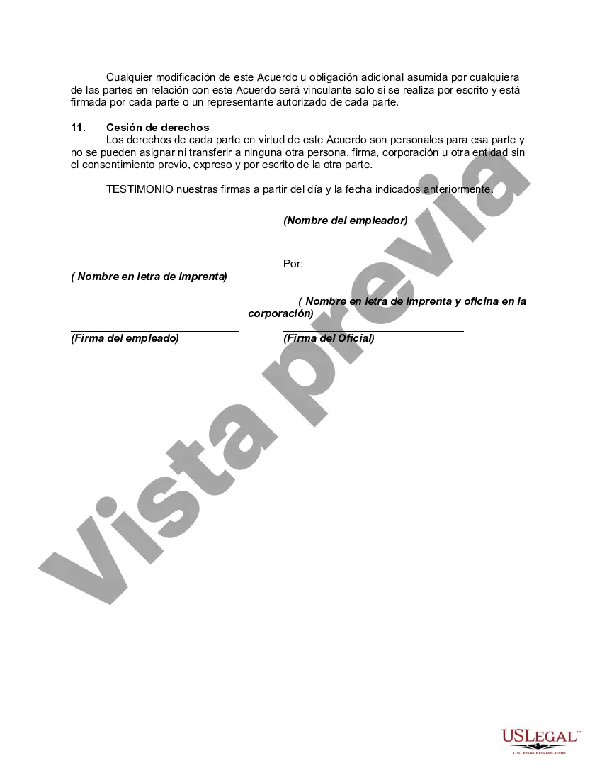 Preview Acuerdo Laboral con Ejecutivo - Beneficios Limitados
