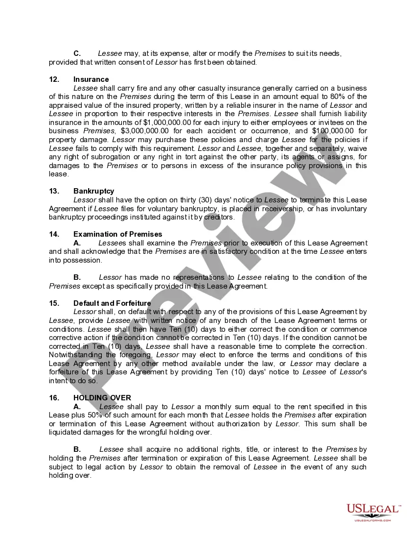Get Lease Agreement of Store with Lessee Paying no Rent the First Year and with an Option to Renew or Purchase at the End of One Year - Lease or Rent to Own Preview Lease Agreement of Store with Lessee Paying no Rent the First Year and with an Option to Renew or Purchase at the End of One Year - Lease or Rent to Own