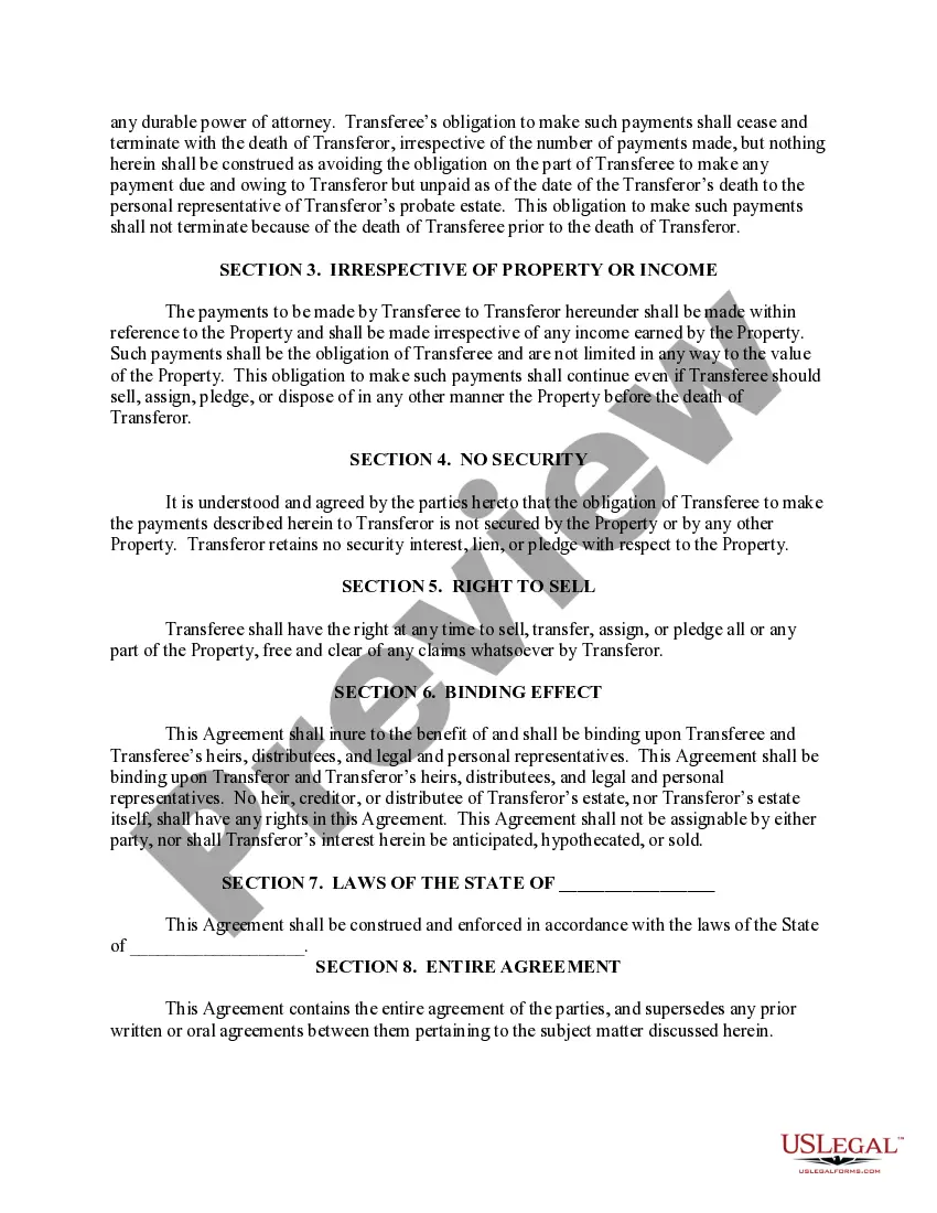 Get Private Annuity Agreement Preview Private Annuity Agreement
