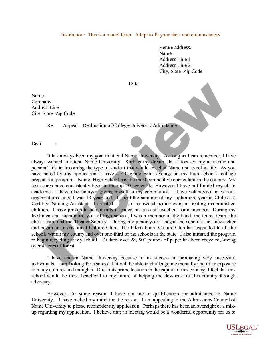 Academic Dismissal Appeal Letter, Academic Dismissal Appeal Letter  Template, Academic Dismissal Letter, Word Template, Simple Letter
