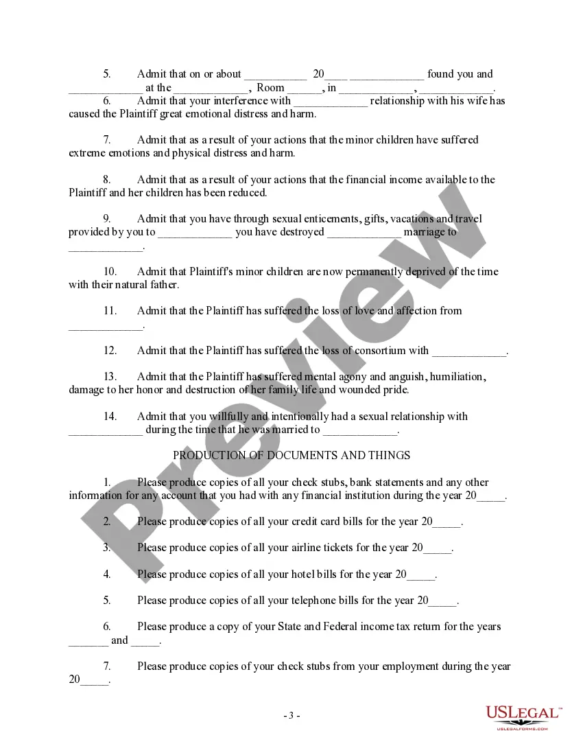 Get Plaintiff's First Set of Interrogatories and Request for Production of Documents Preview Plaintiff's First Set of Interrogatories and Request for Production of Documents