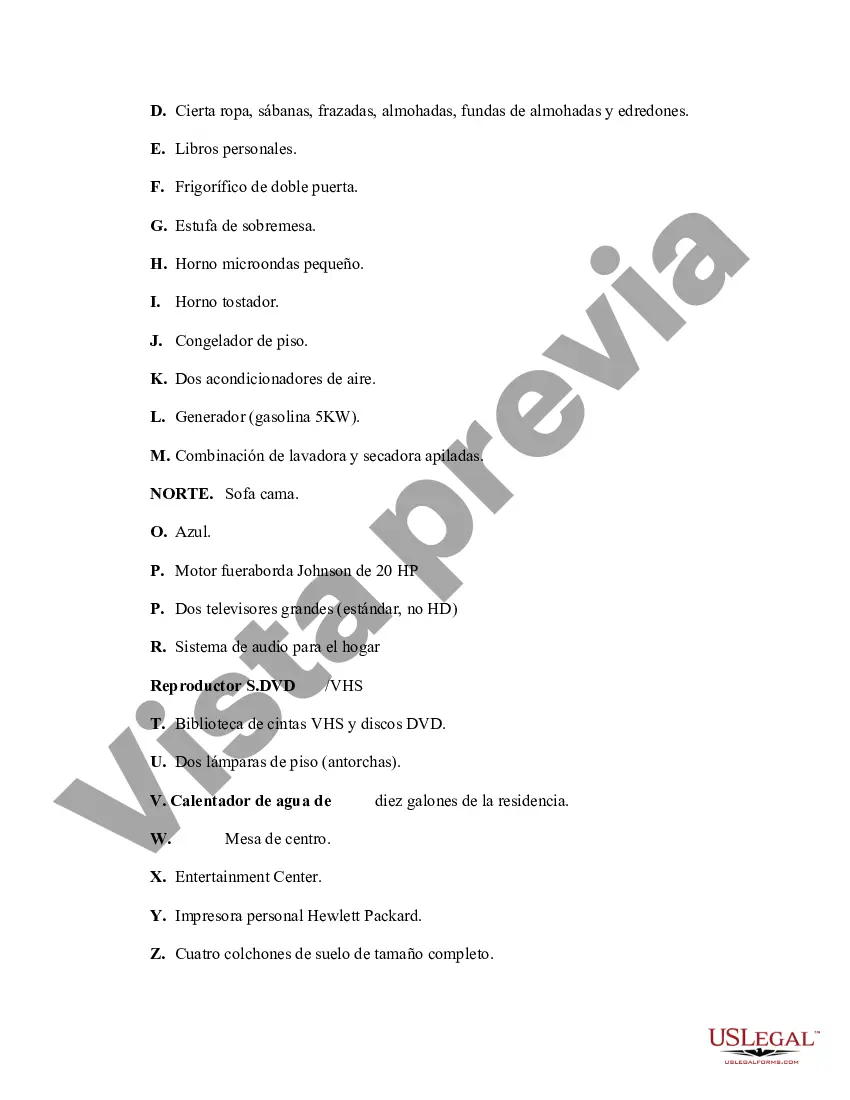 Get Declaración jurada sobre la propiedad de ciertos bienes personales en un país que no sea Estados Unidos Preview Declaración jurada sobre la propiedad de ciertos bienes personales en un país que no sea Estados Unidos