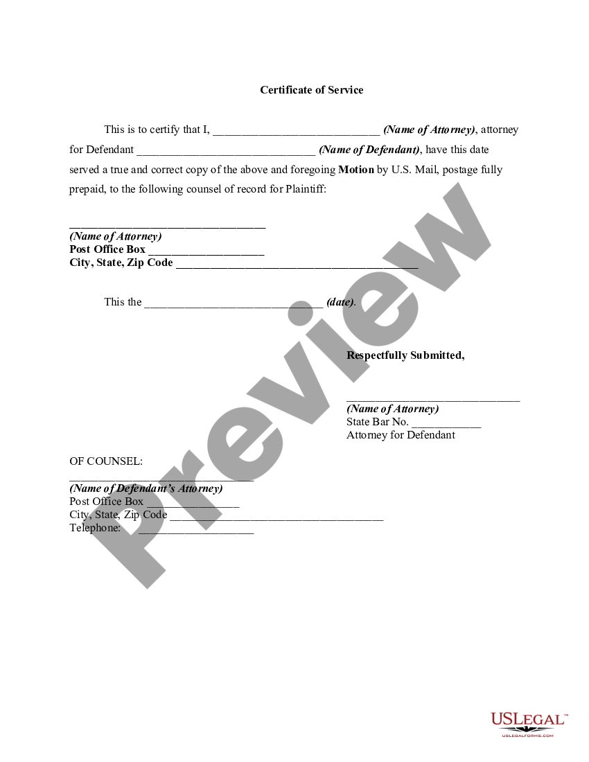 motion to dismiss form texas