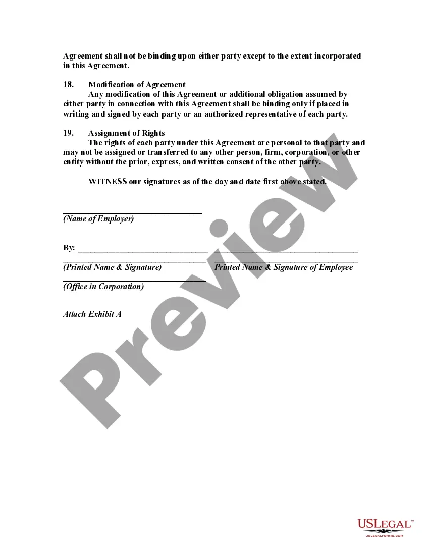 Preview Employment Agreement between Physician and Profession Corporation