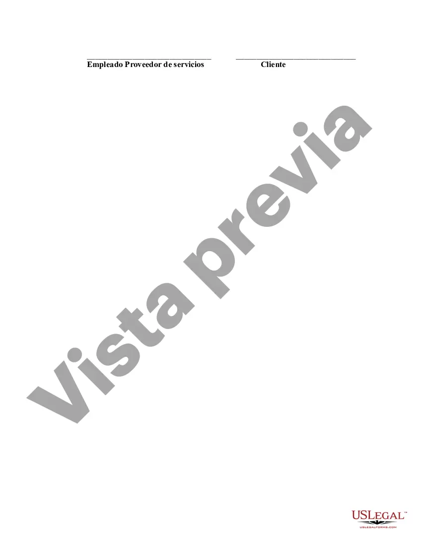 Preview Acuerdo de proveedor de servicios para empleados para mantener el seguro de compensación para trabajadores