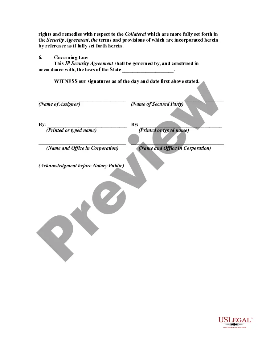 Get Intellectual Property Security Agreement for Recording with the U.S. Patent and Trademark Office, and the United States Copyright Office Preview Intellectual Property Security Agreement for Recording with the U.S. Patent and Trademark Office, and the United States Copyright Office