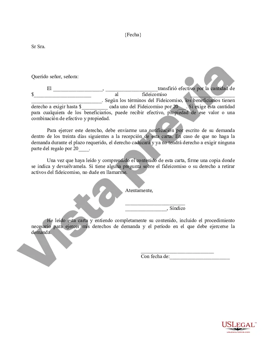 Preview Carta sobre dinero fiduciario