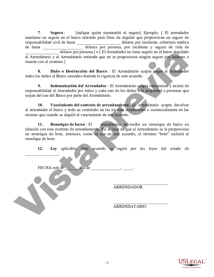 Preview Contrato de alquiler de barcos