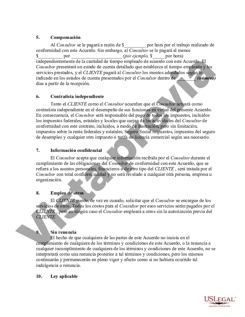 Preview Contrato con Servicio de Consultoría de Gestión Médica