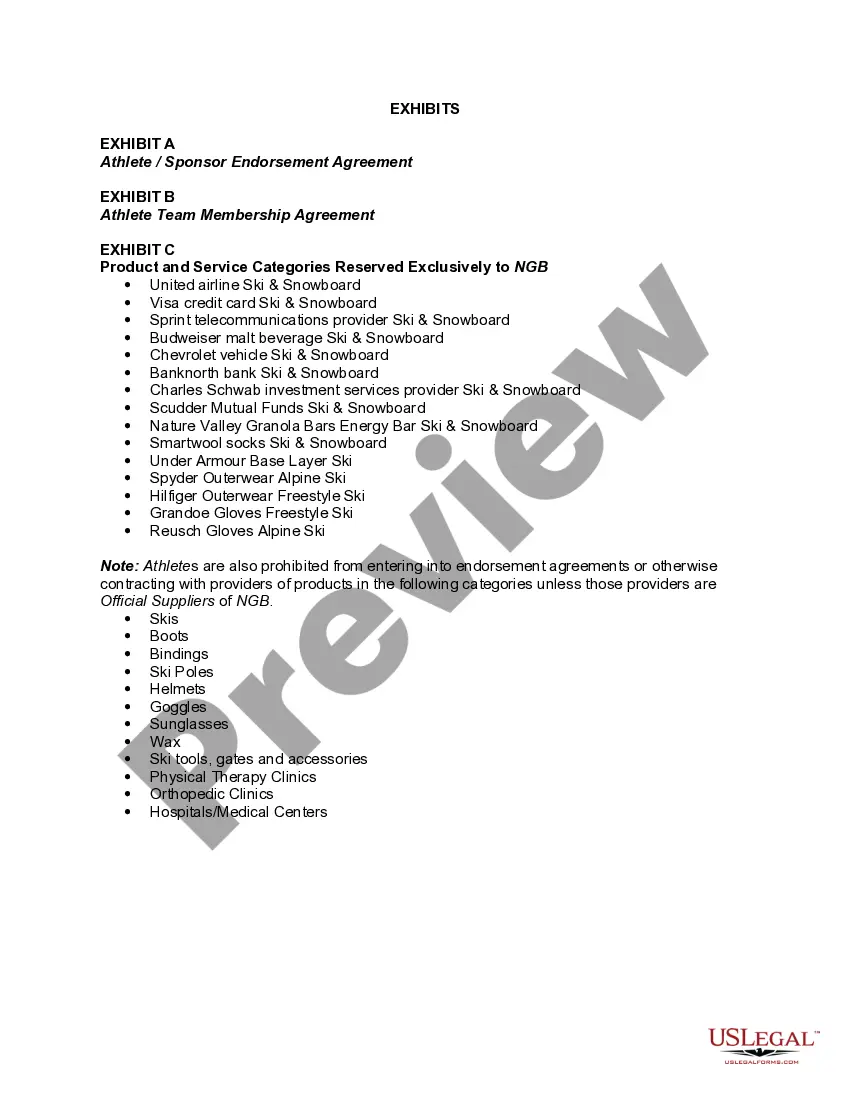 Preview United States Ski and Snowboard Association, Consent and Joinder