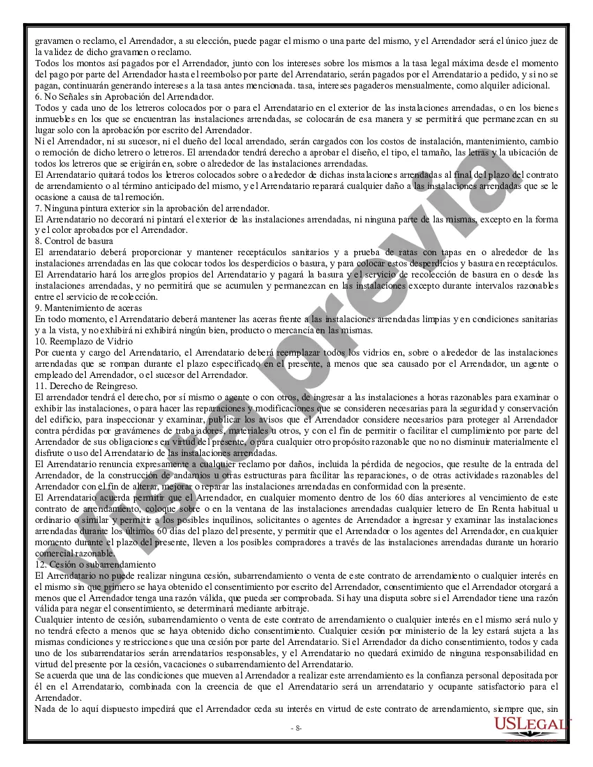 Preview Arrendamiento Triple Neto de Propiedad Industrial