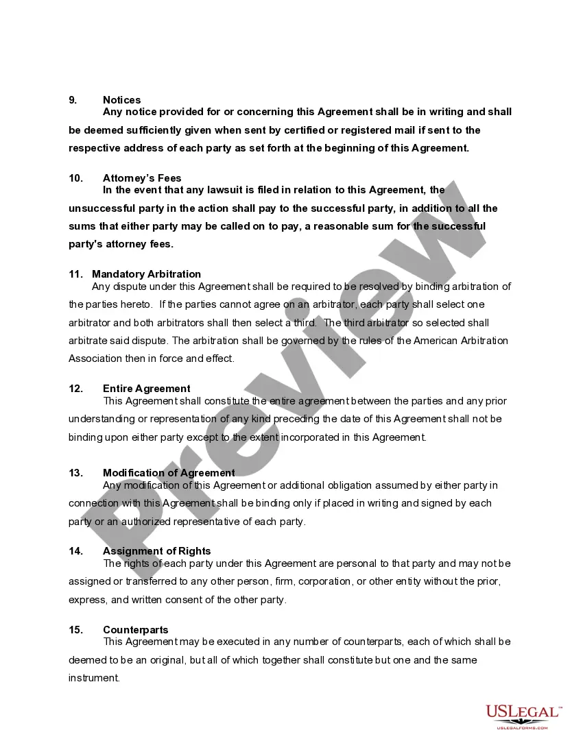 Get Services Contract with Hotel to Maintain in Working Order LCD Televisions - Self-Employed Preview Services Contract with Hotel to Maintain in Working Order LCD Televisions - Self-Employed