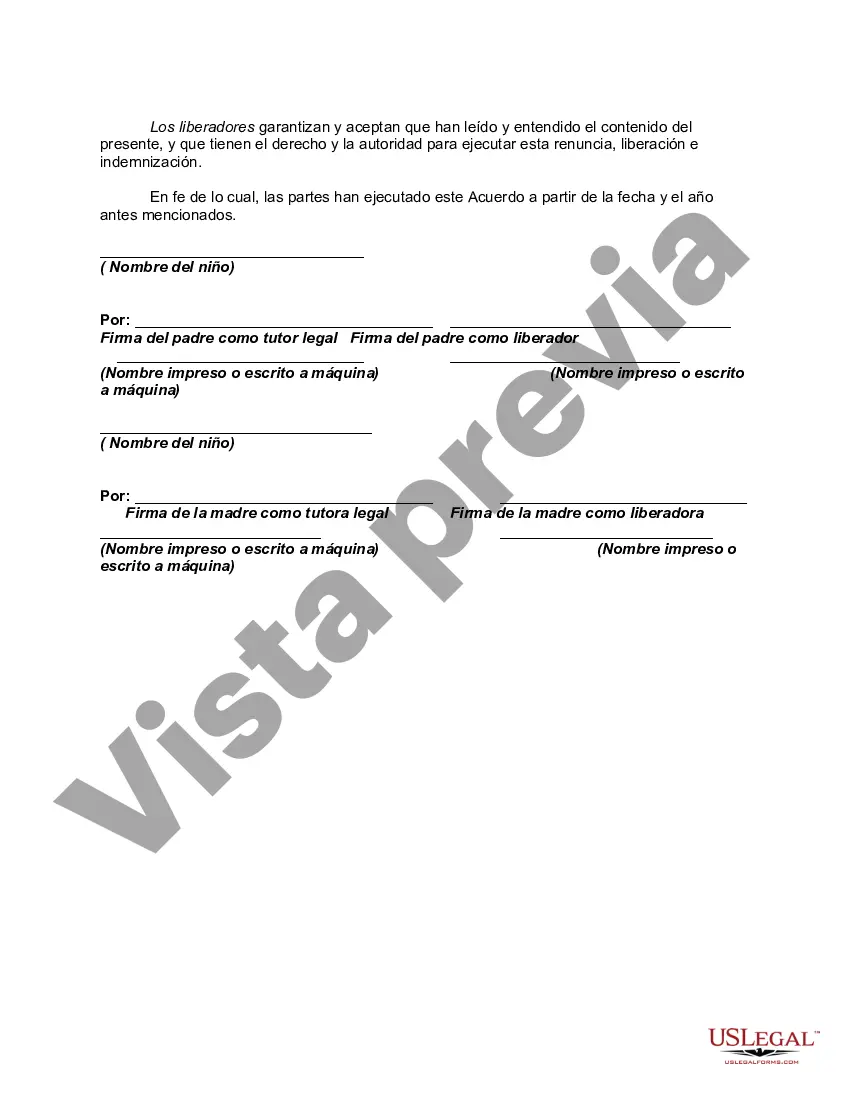 Get Consentimiento y liberación de los padres para la exhibición de obras de arte del niño en un libro con información limitada sobre el niño Preview Consentimiento y liberación de los padres para la exhibición de obras de arte del niño en un libro con información limitada sobre el niño