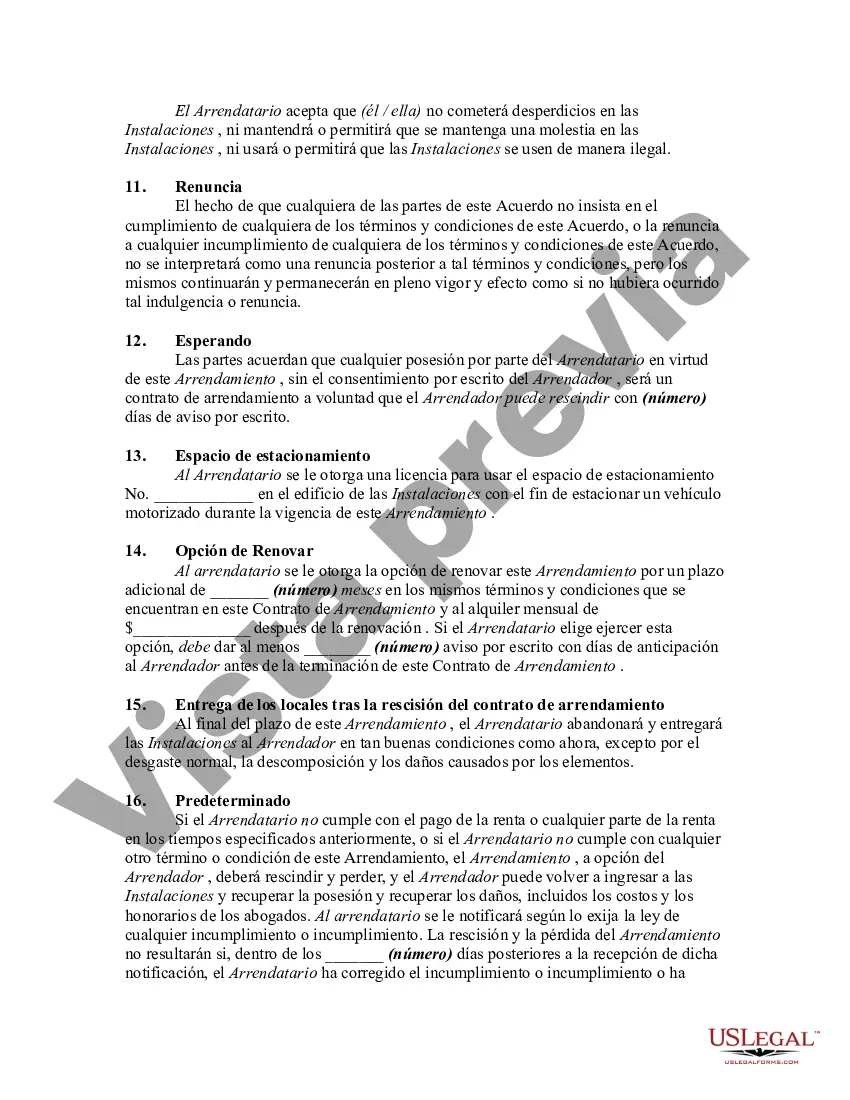 Preview Arriendo de Apartamento Sin Amueblar