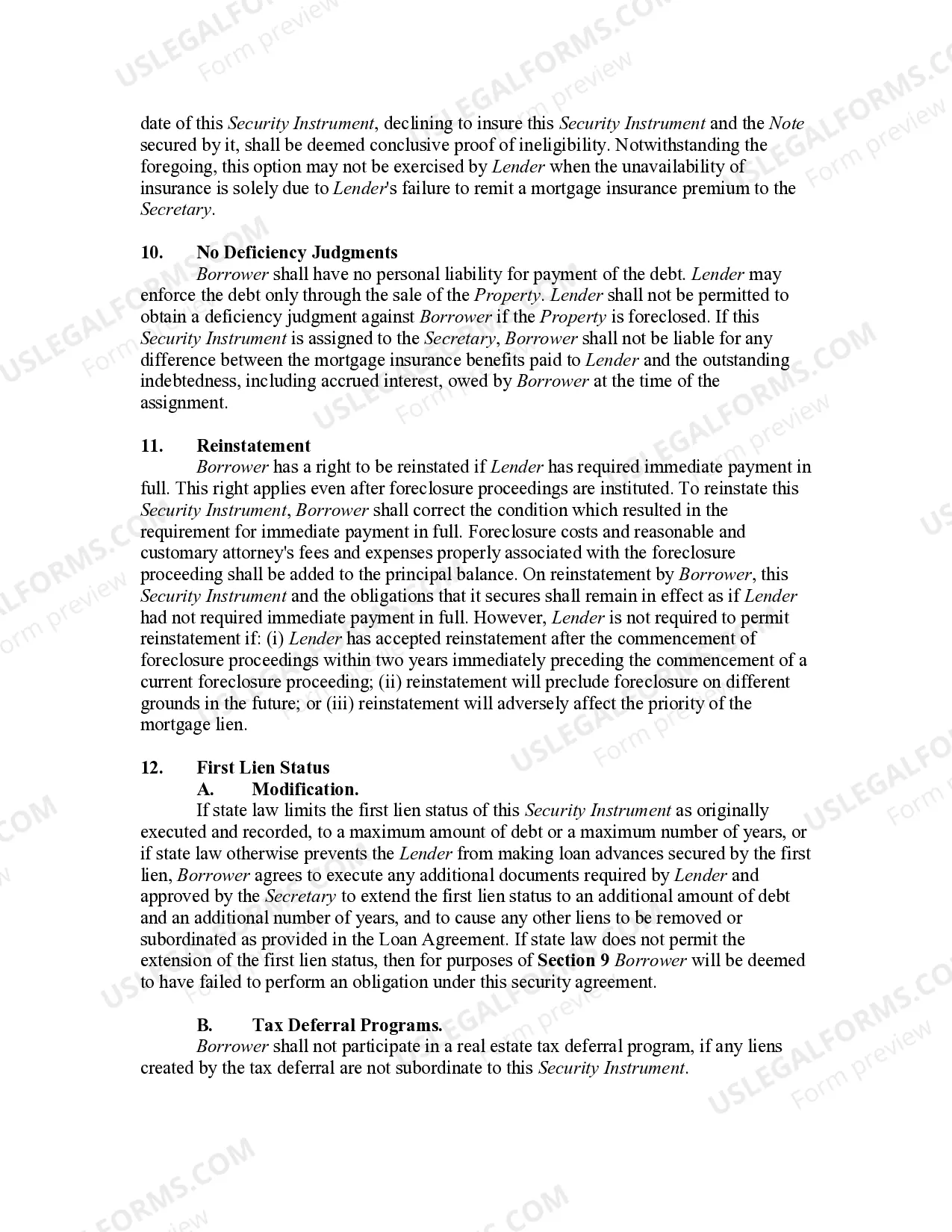 Preview Home Equity Conversion Mortgage - Reverse Mortgage