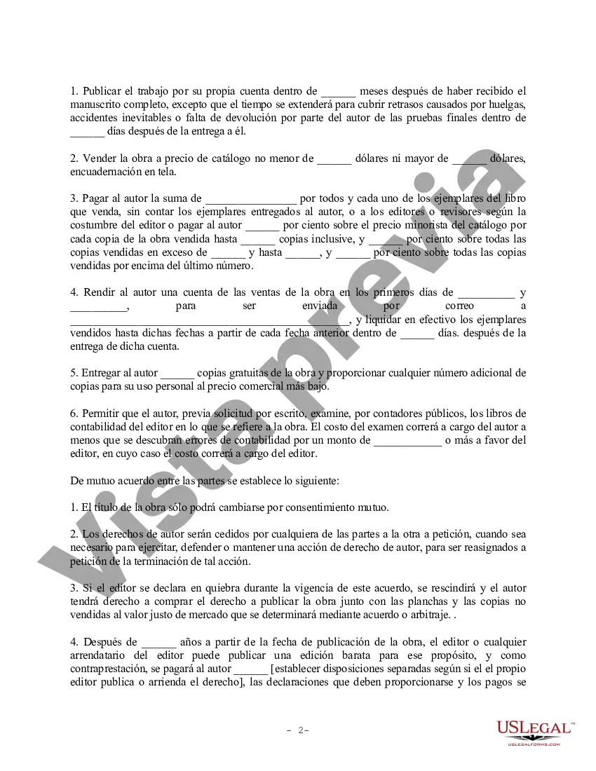 Preview Acuerdo entre editor y autor