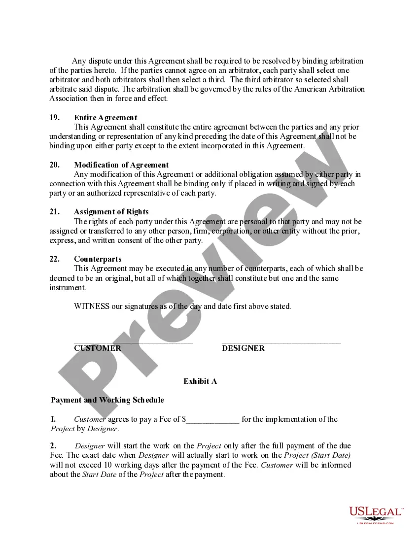 Get Graphic Design Services Agreement Preview Graphic Design Services Agreement