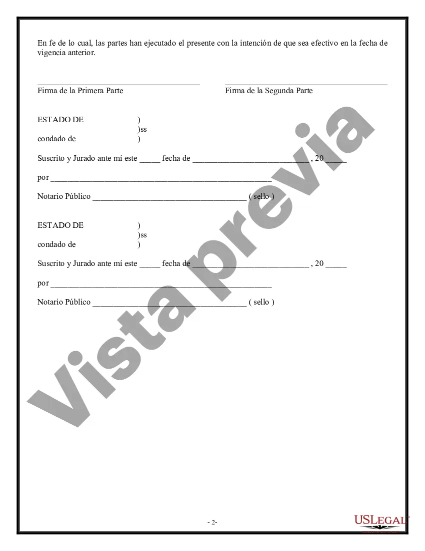 Preview Acuerdo de exención de responsabilidad para la caza