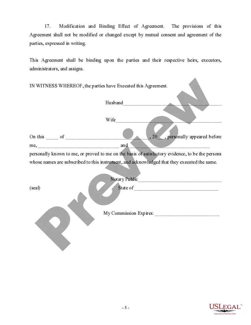 Get Separation and Property Settlement Agreement Preview Separation and Property Settlement Agreement