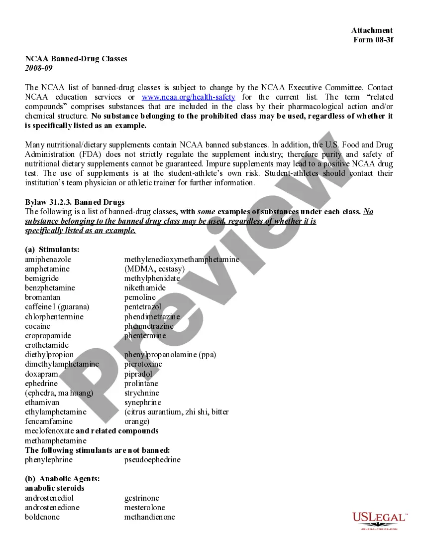 Get Drug-Testing Consent for NCAA Division III Athletics Preview Drug-Testing Consent for NCAA Division III Athletics