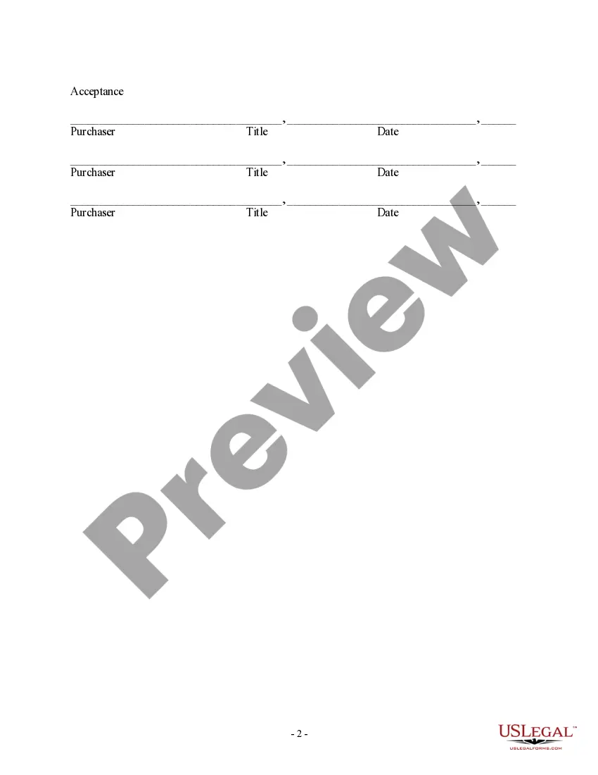 Preview Counter Offer to Purchase 3 - Residential