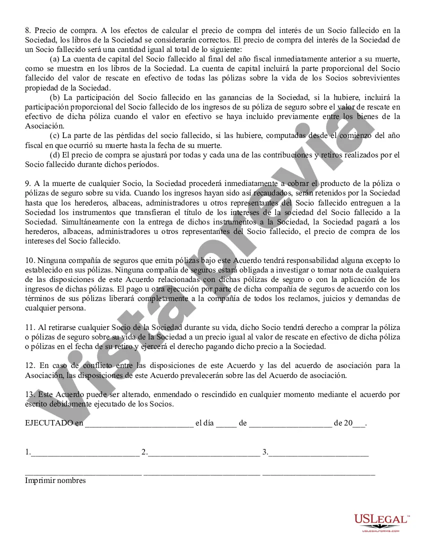 Preview Venta de Interés de Socio Fallecido