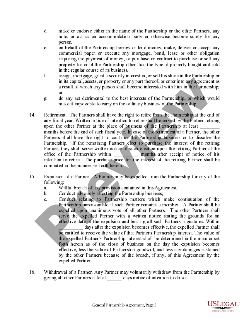 Get General Partnership Agreement - version 2 Preview General Partnership Agreement - version 2