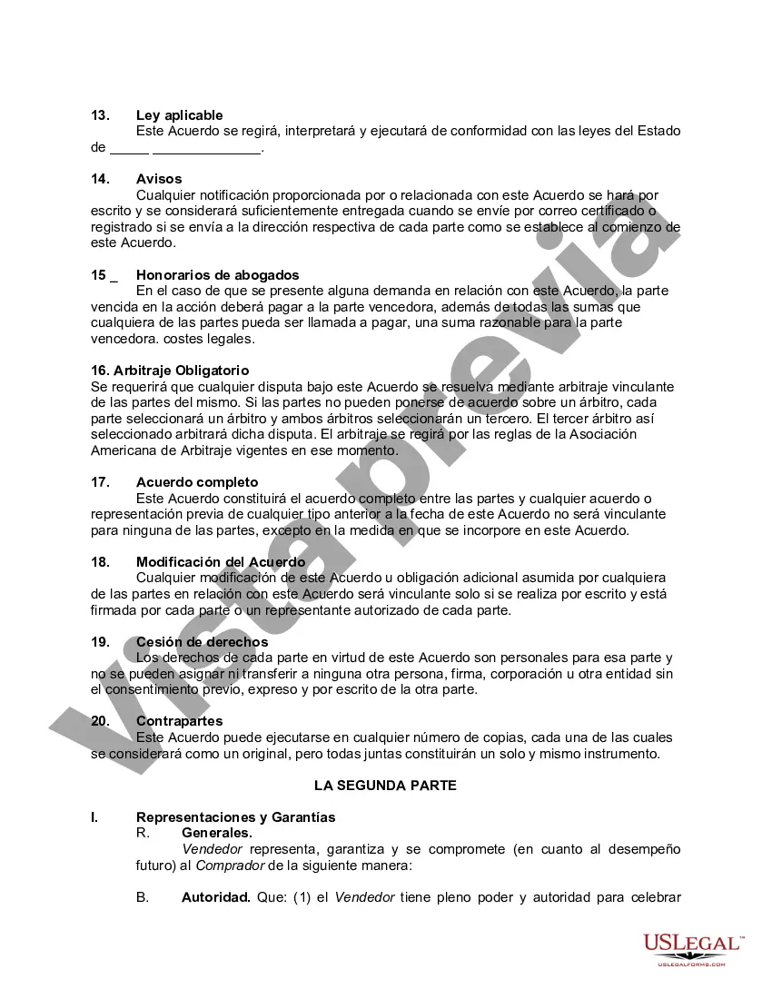 Preview Acuerdo de Venta de Yogurt Maker con Garantías Express