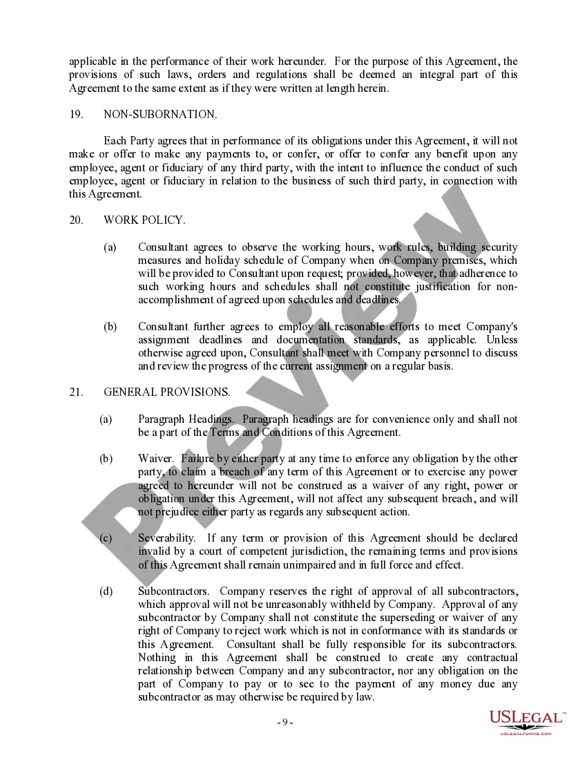 Get Consulting Agreement - Services and Deliverables - Detailed Preview Consulting Agreement - Services and Deliverables - Detailed