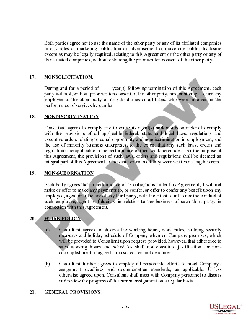 Get Consulting Agreement - Information Technology - Detailed Preview Consulting Agreement - Information Technology - Detailed