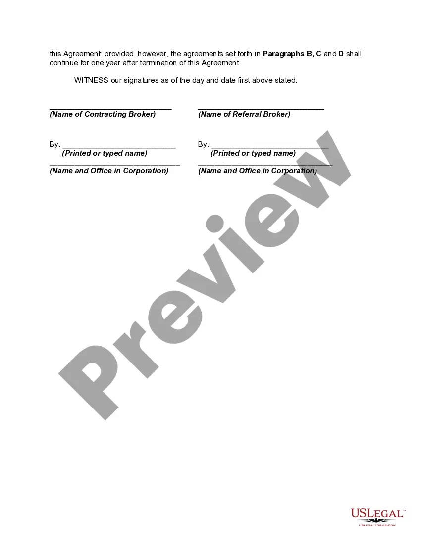 Get Agreement between Mortgage Brokers to Find Acceptable Lender for Client Preview Agreement between Mortgage Brokers to Find Acceptable Lender for Client