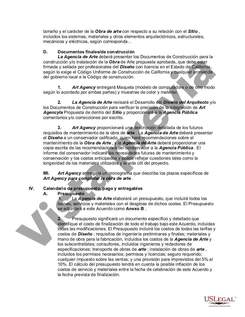 Preview Convenio para Comisión de Obra Pública entre Art Consultant y Municipio