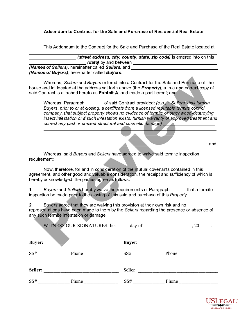 free-11-real-estate-addendum-forms-in-pdf