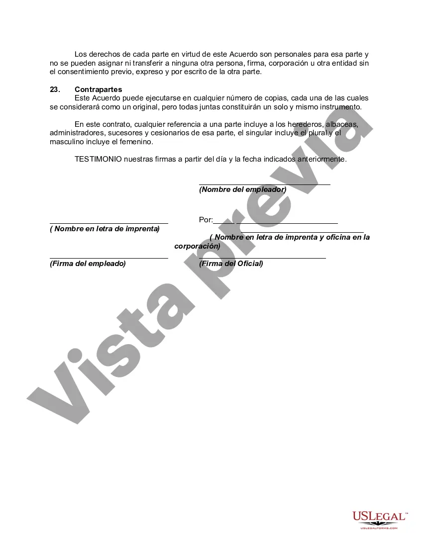 Preview Acuerdo Laboral con Art Consultant