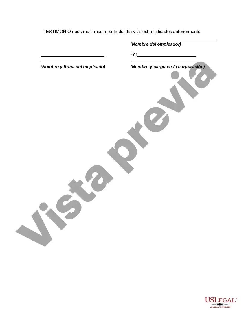 Preview Acuerdo Laboral con Gerente de Ventas y Construcción de Compañía de Desarrollo de Terrenos y Construcción de Viviendas Residenciales