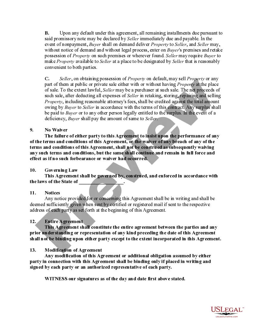 Get Sale of Personal Property with Security Agreement Preview Sale of Personal Property with Security Agreement