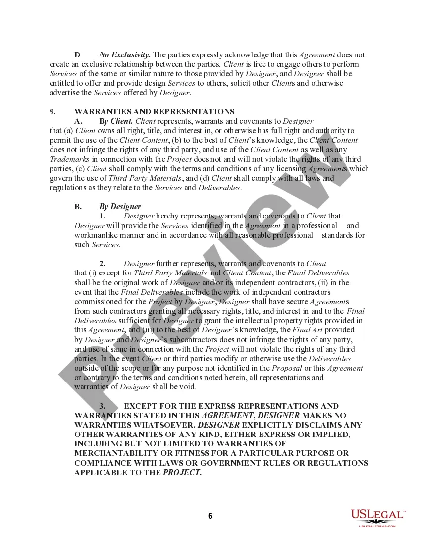Get Comprehensive Agreement for Design Services Preview Comprehensive Agreement for Design Services