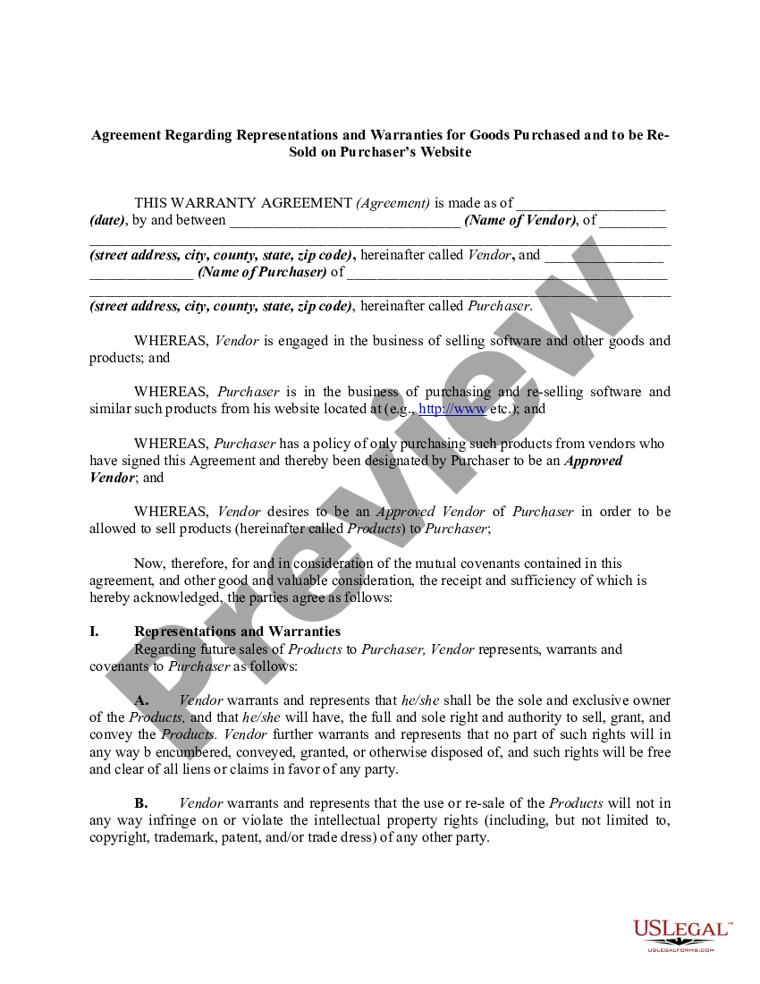 share purchase agreement representations and warranties