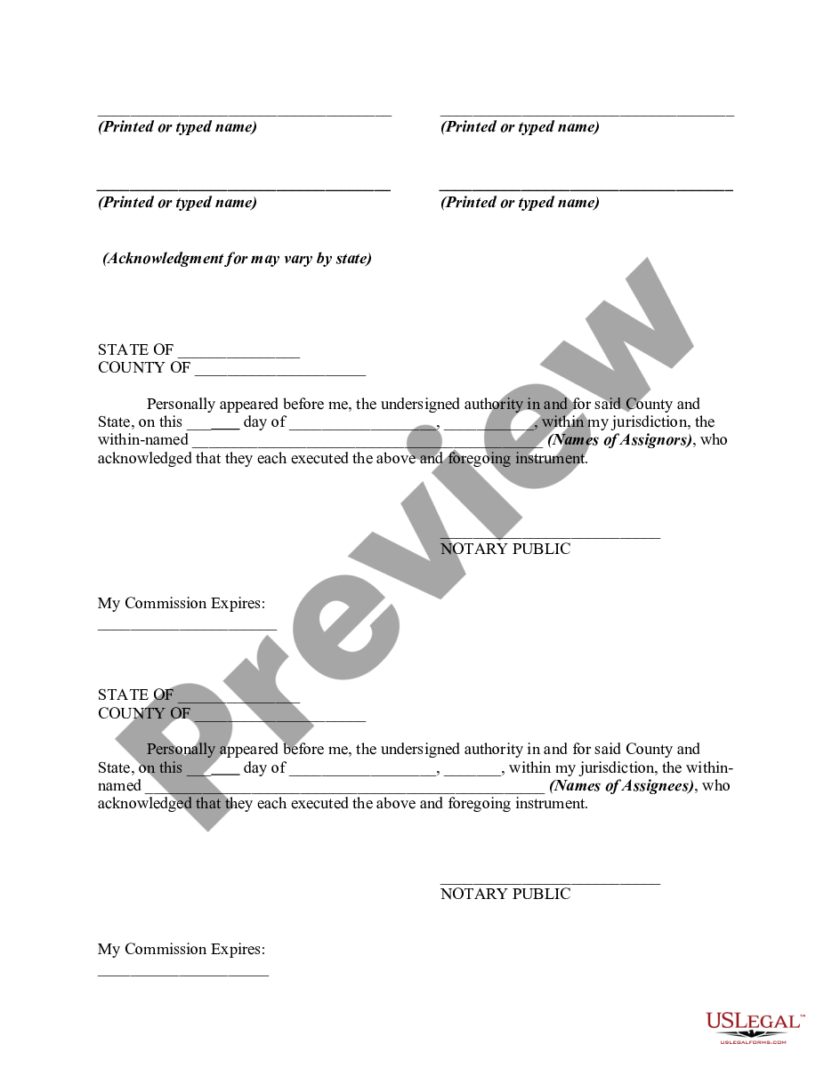 page 2 Assignment of Rights to Frozen Embryos preview