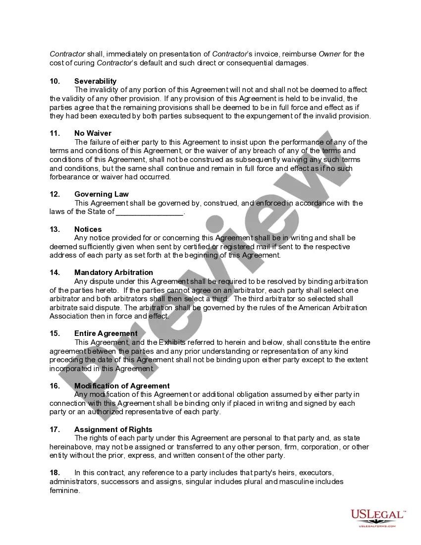 Get Comprehensive Snow Removal Agreement - Self-Employed Preview Comprehensive Snow Removal Agreement - Self-Employed