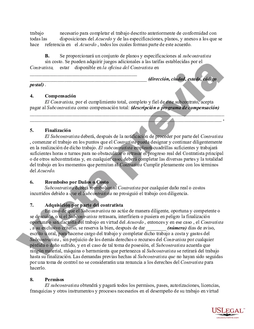 Preview Acuerdo para subcontratar la construcción de acero para el fabricante de acero